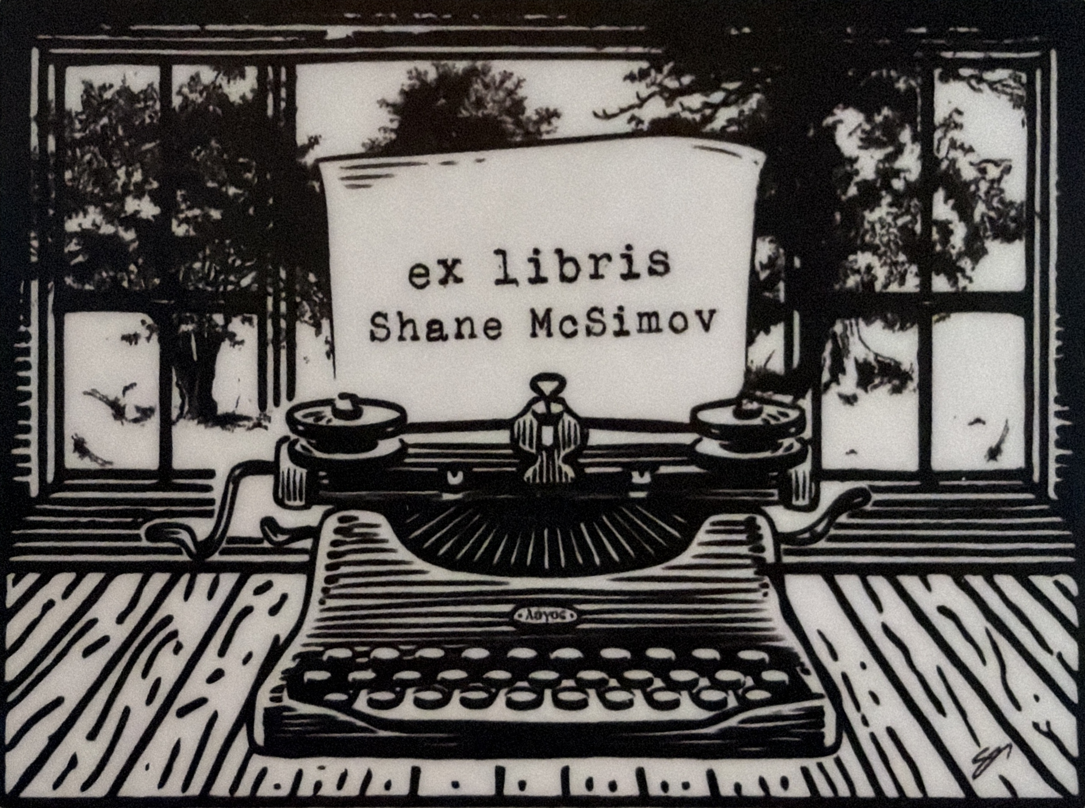 Ex libris Shane McSimov